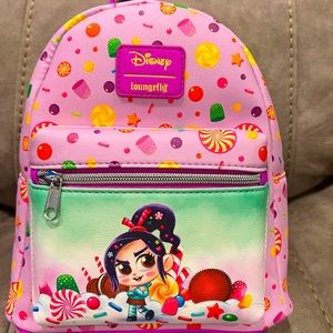 Loungefly Disney Wreck-It Ralph Vanellope Candy Mini Backpack
